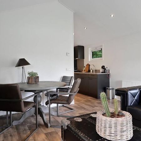 Luxe Chalet In Oosterwolde In Friesland, Op Rustig Park Met Uitzicht Op Meer En Strandje Extérieur photo